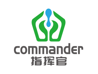 向正军的指挥官 commanderlogo设计