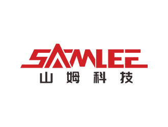 林思源的山姆科技  SAMLEElogo设计