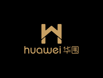 孙金泽的华围高端围巾商标设计logo设计