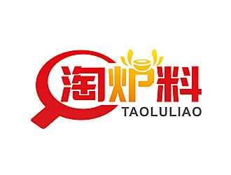 赵鹏的淘炉料网站LOGO设计logo设计