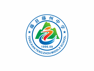 何嘉健的藤县藤州中学logo设计