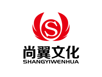 张俊的广州尚翼文化传播有限公司logo设计