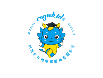 孙金泽的四川乐吉玛帝诺服饰有限公司/ROGEEKIDSlogo设计