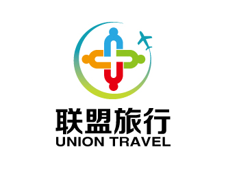 张俊的联盟旅行英国旅游公司商标logo设计