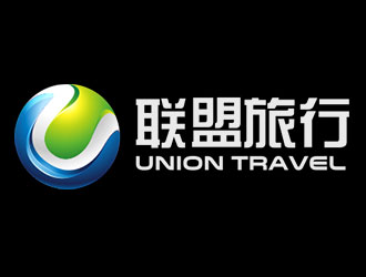 钟炬的联盟旅行英国旅游公司商标logo设计