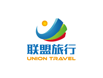 孙金泽的联盟旅行英国旅游公司商标logo设计