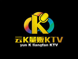 张俊的云K量贩KTVlogo设计