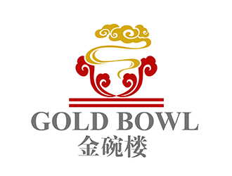 潘乐的Gold Bowl 中文：金碗楼logo设计