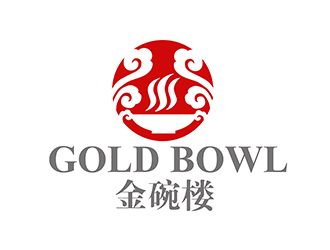 潘乐的Gold Bowl 中文：金碗楼logo设计