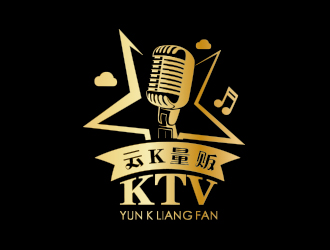 孙金泽的云K量贩KTVlogo设计