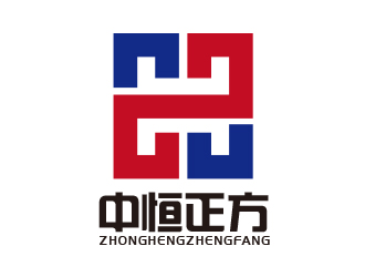 王晓野的四川中恒正方建筑劳务有限公司logo设计