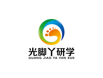 王涛的光脚丫研学logo设计