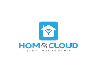 王涛的HOMCLOUD智能家居产品logo设计logo设计