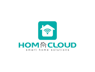 王涛的HOMCLOUD智能家居产品logo设计logo设计