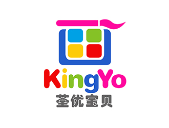 潘乐的卡通字母logo设计 - 泉州市荃优宝贝教育咨询有限公司logo设计