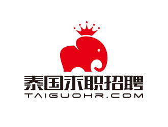 孙金泽的泰国求职招聘logo设计