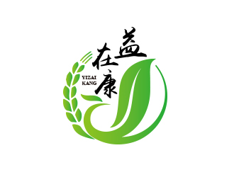 孙金泽的柳州市柳北区益在康食品商行logo设计