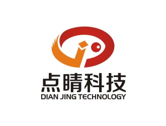 李泉辉的点睛科技logo设计