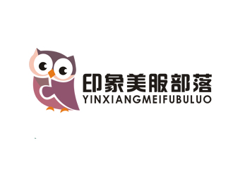 李正东的印象美服部落logo设计