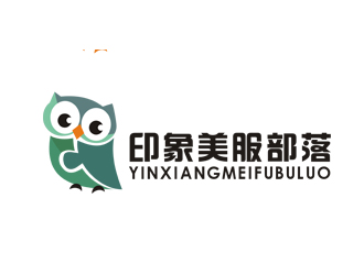 李正东的印象美服部落logo设计