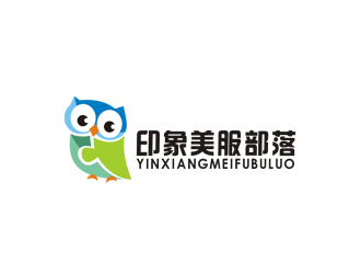 李正东的印象美服部落logo设计