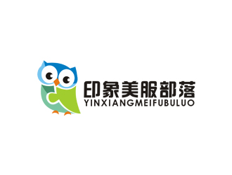 李正东的印象美服部落logo设计