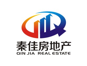 李泉辉的陕西秦佳房地产开发有限公司logo设计