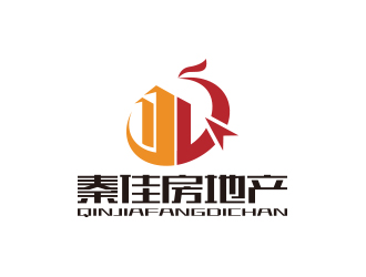 孙金泽的陕西秦佳房地产开发有限公司logo设计