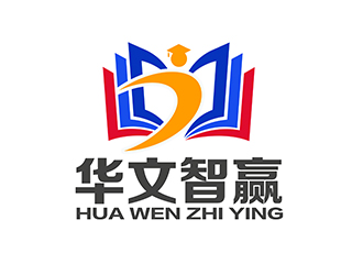 潘乐的华文智赢logo设计