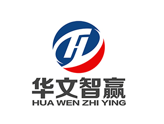 潘乐的华文智赢logo设计