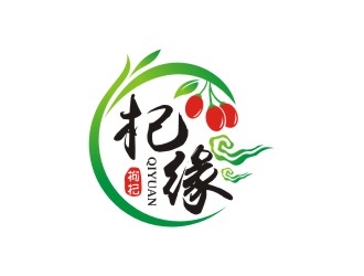 曾翼的杞缘枸杞logo设计