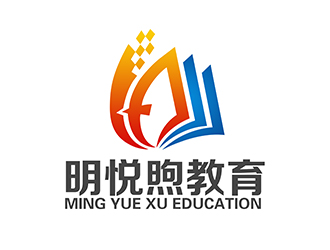 潘乐的明悦煦教育培训单色logologo设计