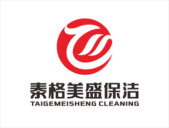 唐国强的江苏泰格美盛保洁服务有限公司logo设计