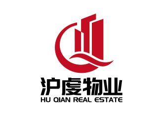 安冬的上海沪虔物业管理有限公司logo设计