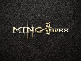 黄安悦的Ming哥studiologo设计