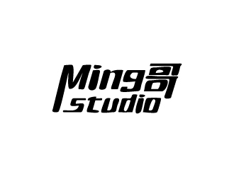 张俊的Ming哥studiologo设计