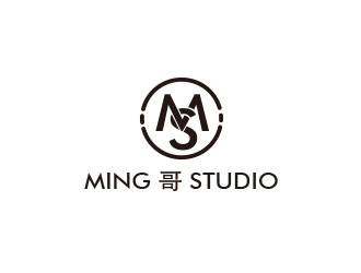 朱红娟的Ming哥studiologo设计