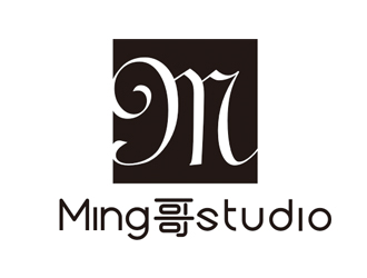 赵鹏的Ming哥studiologo设计