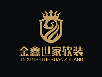 劳志飞的金鑫世家软装logo设计