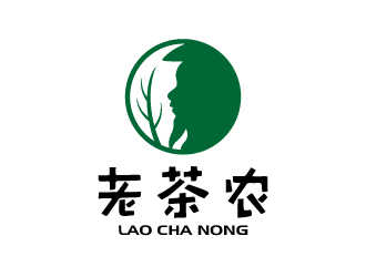 张俊的老茶农logo设计