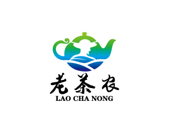 周金进的老茶农logo设计