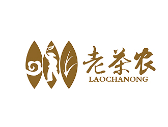 秦晓东的老茶农logo设计