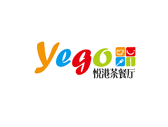 秦晓东的悦港港式茶餐厅logo设计