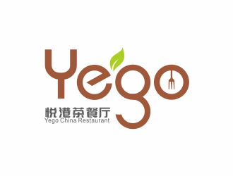 汤儒娟的悦港港式茶餐厅logo设计
