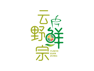 张俊的云野鲜宗logo设计