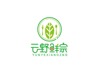 朱红娟的云野鲜宗logo设计