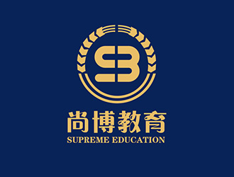 吴晓伟的尚博教育（Supreme Education)logo设计