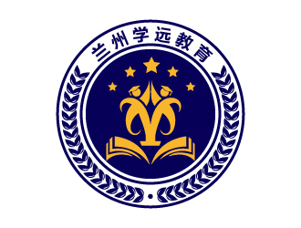 连杰的兰州学远教育logo设计