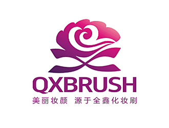 劳志飞的QXbrushlogo设计