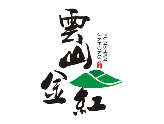 李杰的云山·金红logo设计